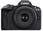 Бездзеркальний фотоапарат Canon EOS R50 kit RF-S 18-45mm IS STM Black (5811C033)