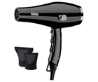 Фен для сушки и укладки волос с ионизацией DSP 30088 2200W Черный (24327-30088_601)