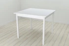 Стол кухонный Ferrum-decor Агата 75x90x90 Белый ДСП Белое 16мм (AGA0022)