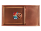 Кухонна мийка Mixxus PVD Bronze 780×440 мм, товщина 3.0/1.2 мм, з нержавіючої сталі