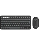 Комплект (клавіатура, миша) бездротовий Logitech Pebble 2 Combo for Mac Graphite (920-012244)