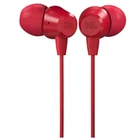 Наушники с микрофоном JBL C100SI Red