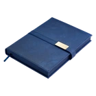Дневник недатированный Buromax Leroy A5 336 страниц из искусственной кожи синий (BM.20780-02)