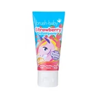 Зубна паста дитяча Brush-baby Unicorn Strawberry від 3 років 50 мл