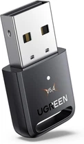 USB Bluetooth-адаптер Ugreen Bluetooth 5.4 передатчик для компьютера ноутбука Black (CM748)