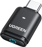 USB Bluetooth-адаптер Ugreen Bluetooth 5.3 USB-C aptX Adaptive аудиопередатчик для наушников Black (BT501)