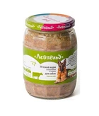 Влажный корм для собак Леопольд Мясной корм с говядиной и сердцем