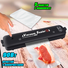 Автоматический вакууматор UKC Vacuum SeaIer-S-90W упаковщик для длительного хранения продуктов + 5 пакетов