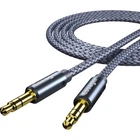 Кабель мультимедійний 3.5mm M to 3.5mm M 5.0m gray Essager (EYP35-DYD0G)
