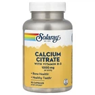 Витамины и минералы Solaray Calcium Citrate with Vitamin D3, 90 капсул