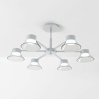 Люстра потолочная LUMINARIA ADEL 6xGX53 WHITE
