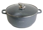Кастрюля Kamille KM-4426 6,5 л с гранитным покрытием для индукции