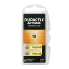 Батарейки Duracell Activair 10 (PR70) для слухового апарату, 6 шт