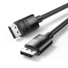 Кабель Ugreen DP114 DP 1.4 Male to Male Plastic Case Braided Cable 1m (UGR-80390) тканевая оплетка черный