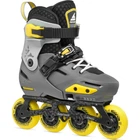 Детские ролики RollerBlade Apex charcoal-yellow размер 33-36 (smj811)
