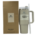 Термос термочашка Stanley Quencher H2.0 Tumbler з нержавіючої сталі Grey 0,88 л KT7002010