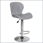 Крісло Hommex Martin Light Grey (арт. H-445 Light Grey/Сhrome base MR)