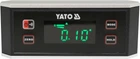 Уровень электронный с дисплеем 150 мм, с магнитом, питание от 2х1.5 В батарейки ААА YATO (YT-30395)