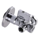 Кран кульовий кутовий подвійний ARCO 1/2″х 3/4″х3/8″ DUAL29, Кран кульовий подвійний