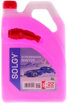 Зимний стеклоомыватель Solgy -22 °C 4 л (501002)