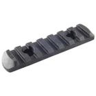 Планка Magpul MOE Polymer Rail Weaver/Picatinny на 7 ячеек пластиковая черный - изображение 1