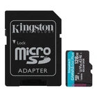 Карта памяти microSDXC (UHS-1 U3) Kingston Canvas Go! Plus 128Gb class 10 A2 V30 (R200MB/s) (adapter SD)