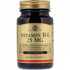 Витамин В6 Solgar (Vitamin B6) 25 мг 100 таблеток SOL03082