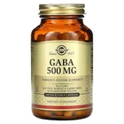 Амінокислота Solgar GABA Гамма-аміномасляна Кислота 500мг