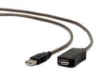 Удлинитель USB-USB 2.0 активный Cablexpert 5m Black (UAE-01-5M)