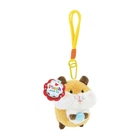 Мягкая игрушка-брелок "Хомячок" PLC25003-4, 8х5х11 см Plush and Co PLC25003-4