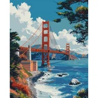 Картина для малювання за номерами Art Craft Міст Золота Брама 40x50см (11070-AC)