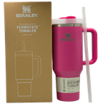 Термос термочашка Stanley Quencher H2.0 Tumbler Pink 1,18 л з нержавіючої сталі KT7001917