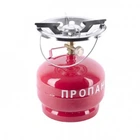 Комплект газовый баллон кемпинговый 5 л. INTERTOOL GS-0005 (20543)