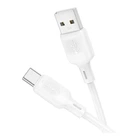 Кабель USB Borofone BX113, Silicone, Type-C, 3A, 1m, Белый