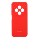Противоударный Чехол Liquid Silicone (AA) Full Camera для Xiaomi Redmi 14C/Redmi A4/Poco C75 14.Red