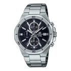 Чоловічий годинник Casio Edifice EFV-640D-1A чорний 100 м