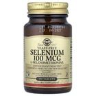 Селен без дріжджів Solgar (Selenium) 100 мкг 100 таблеток (SOL-02551)