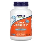 Омега 3-Д Ультра Now Foods (Ultra Omega 3-D) 90 капсул (NOW-01663)