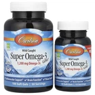 Омега-3 кислоти з риби Carlson (Super Omega-3 Gems®) 100+30 капсул (CAR-01524)