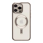 Чохол Premium TPU Metallic Full Camera with Magsafe для iPhone 16 Pro Titan
