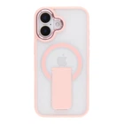 Чохол TPU+PC FlexGuard Magnetic Ring Stand для iPhone 16 Pink