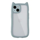 Чохол TPU+PC Cat Ears Case для iPhone 15 Blue