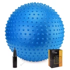 Мяч для фитнеса (фитбол) Cornix 55 см массажный Anti-Burst XR-0467 Blue