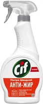 Засіб для чищення кухні Cif Анти-жир універсальний 500 мл тригер (45060001)