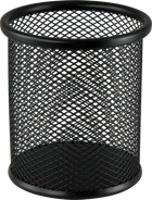Склянка для ручок Buromax чорна кругла метал (BM.6202-01)