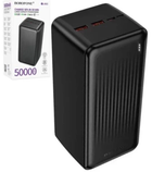 Універсальна мобільна батарея 50000 mAh BOROFONE BJ80C Clever 22.5 W повербанк чорний