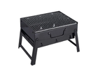 Портативний складний мангал для гриля та барбекю TL-372 BBQ Grill Portable 35 x 27 x 20 см, з ручкою, решіткою та вентиляцією