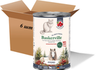 Влажный корм для кошек Baskerville FOS Holistic Конина с клюквой 400 г