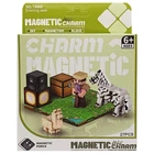 Дитячий магнітний конструктор Minecraft Bambi 9966, 27 деталей