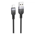 Кабель Hoco X109 Silicone Lightning 2.4A 3m Колір Чорний